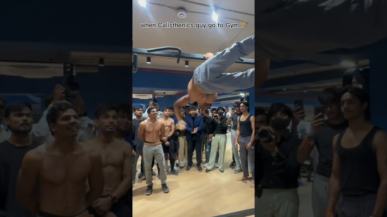 The whole Gym Guy's Was in Shock 😲 