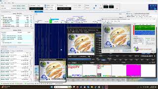 SSTV - Monitor-3 (RS58S) SSTV recording over Fortaleza, Brazil 11 April 2026