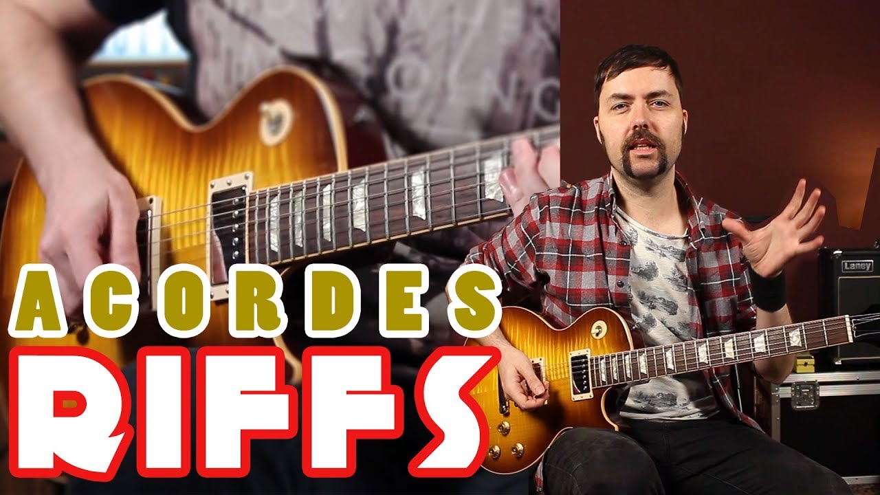 PASAR DE ACORDES A RIFFS DE GUITARRA - ROCK - STONER - BLUES METAL