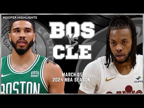 Boston Celtics vs Cleveland Cavaliers Full Game Highlights | Mar 5 | 2024 NBA Season