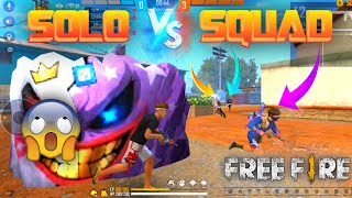 Solo Vs Squad In Last Round Game Changing Moment Cs-Ranked Garena Free Fire