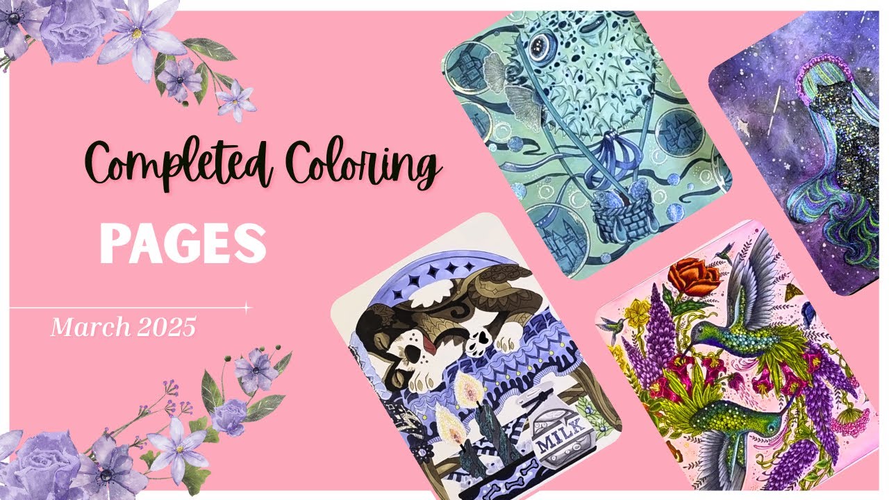 My March Coloring Adventures REVEALED