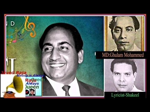 RAFI SAHAB-Film-PARAS-{1949}-Mohabbat Mein Kise Maloom Tha/Dil Ki Lagi Ne Hamko-[ Complete Version