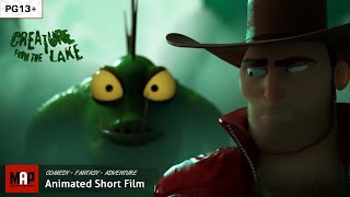 Funny CGI 3d Animated Short Film ** CREATURE FROM THE LAKE ** Movie by IsArt Digital Team [PG13]