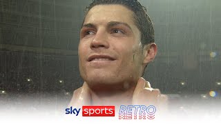 Cristiano Ronaldo after winning his first Champions League