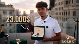 Me compré un Rolex de 23.000$ con 19 años