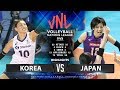 KOREA vs JAPAN - HIGHLIGHTS | Women's VNL 2019