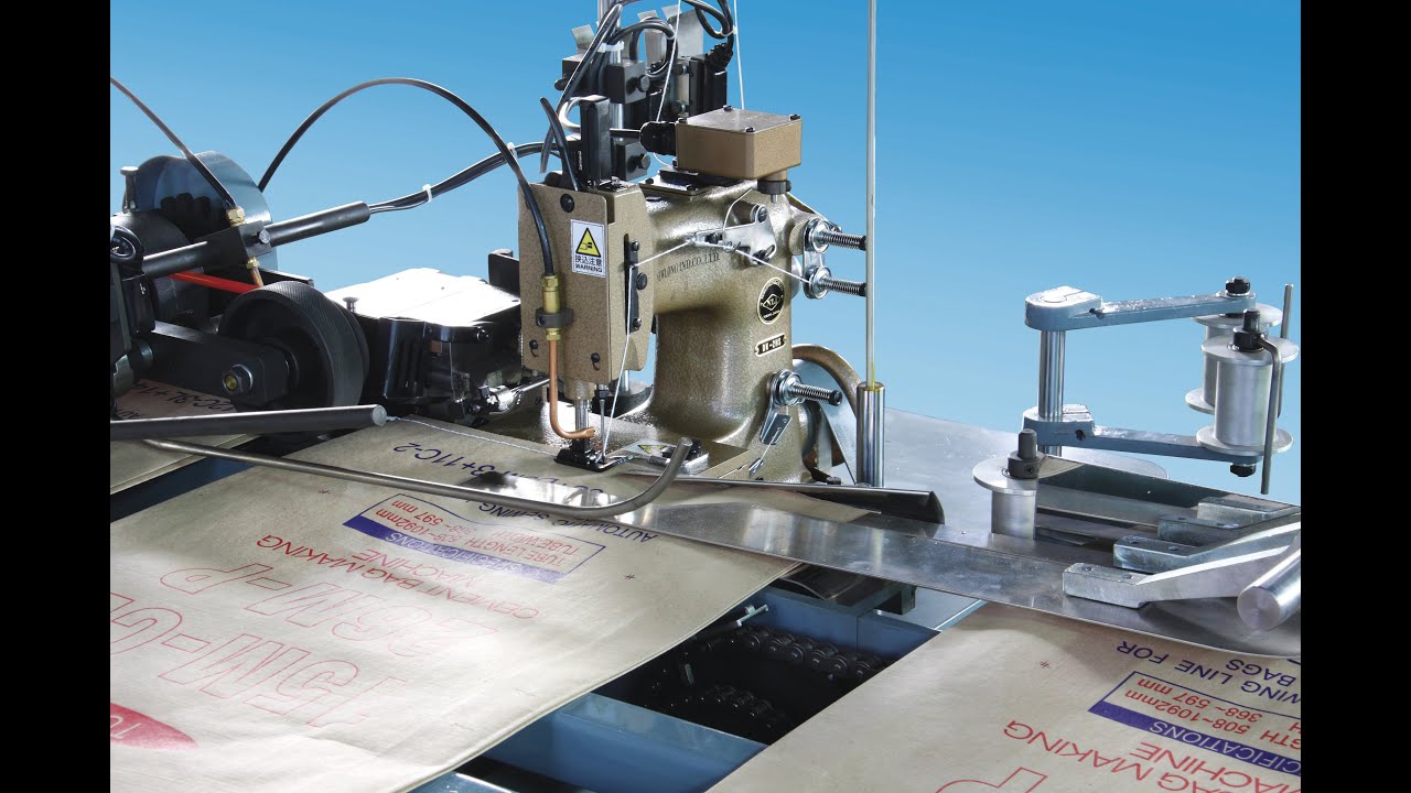 High-Performance One-side Sewing Line for Multi-wall Paper Bags