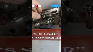 sepatu lubang ys star button hole #solusi #trik #maintenance #diy #sewing #konveksi #tutorial