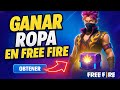✅COMO GANAR ROPA EN FREE FIRE