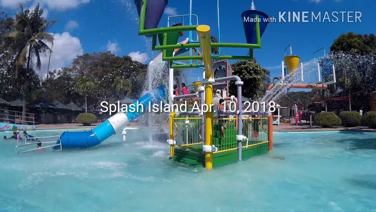 Swimming galore at Splash Island YouTube