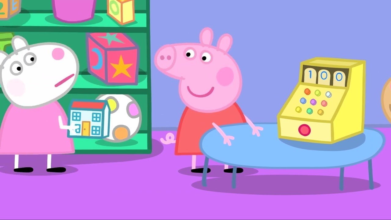Peppa Pig Nederlands | De bibliotheek | Tekenfilms voor kinderen