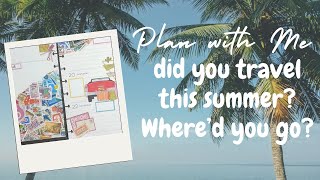 Plan with me using Live Love Posh road trip