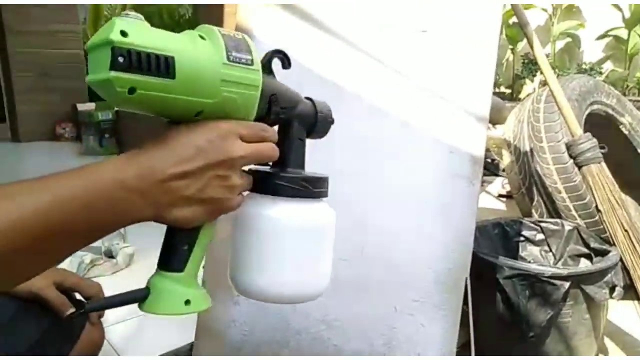 Mesin cat semprot electrik spray gun Ryu RSE 800 YouTube Mesin cat semprot electrik spray gun Ryu RSE 800 YouTube