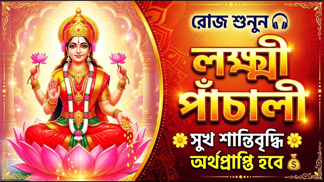 Lakshmi Panchali (লক্ষ্মী পাঁচালী) ব্রতকথা | ধনপ্রাপ্তি ও সুখশান্তির জন্য💰✅ || laxmi panchali Bangla