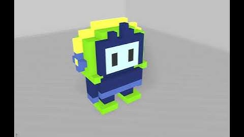Voxel Max Character Sample