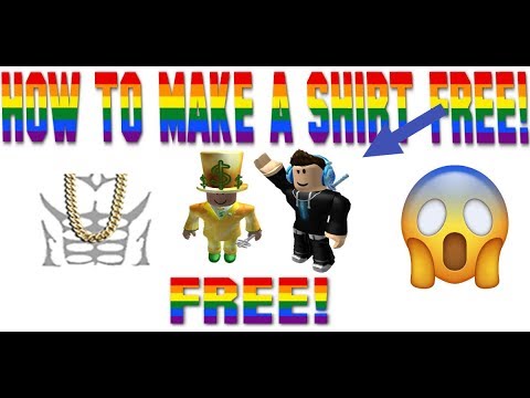 HOW TO MAKE YOUR OWN T-SHIRT ON ROBLOX (NO BUILDERS CLUB!) - YouTube