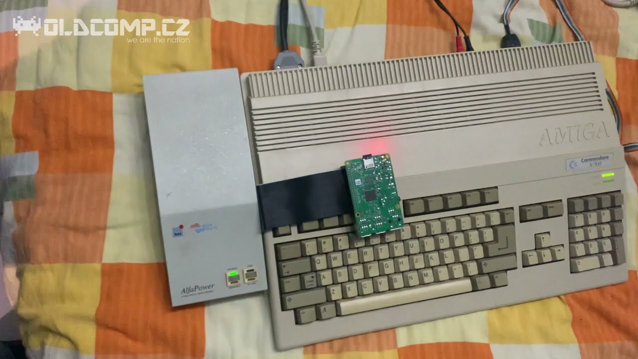 Amiga 500+ RPi3b DOOM test