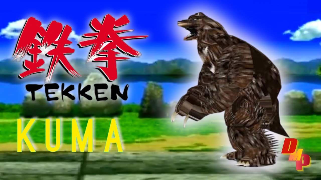 KUMA Arcade Medium Playthrough - TEKKEN PS1 CLASSIC
