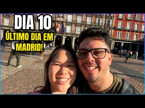 Nosso último dia em Madrid! Nós amamos essa cidade! (DIA10 - PT1)
