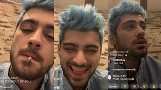 ZAYN INSTAGRAM LIVE I Nobody is listening Zayn Instagram Live