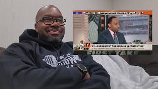 Stephen A Doesn't Want Burrow Drafted by the Bengals.