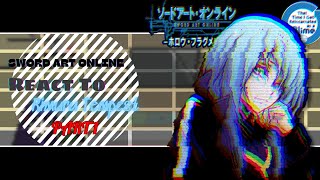 Sword Art Online React To Rimuru Tempest Part 1 Gacha React No Ship