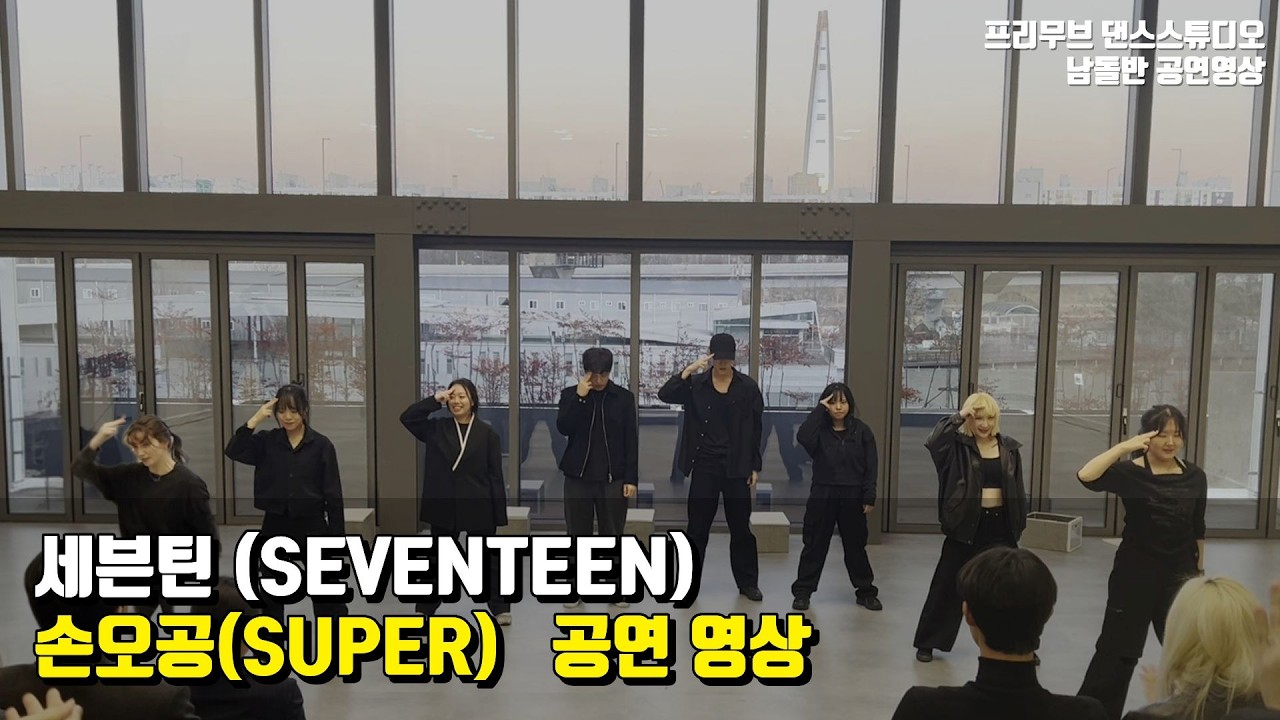 [SEVENTEEN(세븐틴) - 손오공(SUPER) 커버안무 공연 프리무브 남돌반 12 21
