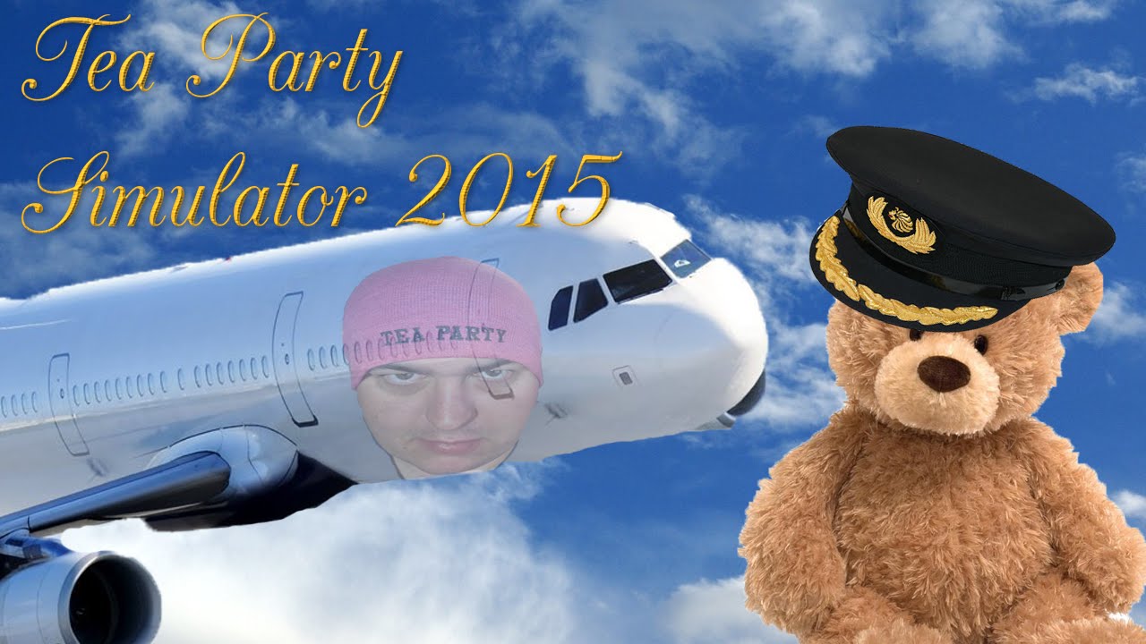 Чаепитие в самолете // Симулятор чаепития