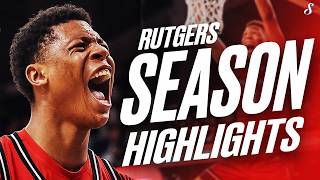 Full Ace Bailey Rutgers Season Highlights | 17.6 PPG 7.2 RPG 46.0 FG% Update