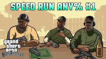 Grand Theft Auto San Andreas Speedrun ANY% LOS SANTOS