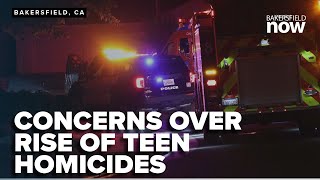 Concerns rise over teen homicides in Kern County