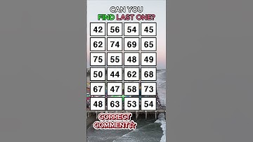 CAN YOU FIND LAST ONE? Find 3 pairs of identical numbers/Dementia Prevention Quizzes/Tests.No344