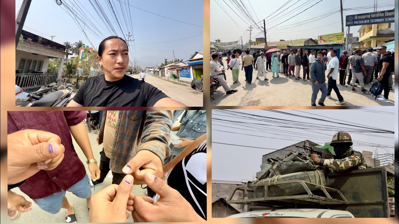  Uthnu bittikei vote halna pugiyo - Vote halnu jaanu vayo ta ?  Kasle kata vote halyo ? 