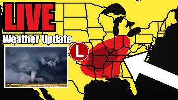 Breaking: Severe Weather Coverage LIVE - Tornadoes, DAMAGING Winds, And LARGE Hail!