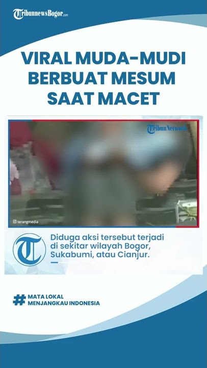 Viral Sepasang Muda-Mudi Tertangkap Kamera Berbuat Mesum di Atas Pikap di Tengah Kemacetan
