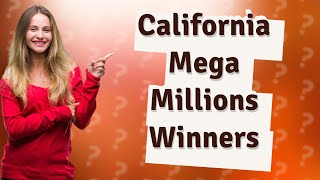 Has anyone in California ever won the Mega Millions? by Willow's Ask! Answer! No views 7 hours ago 41 seconds