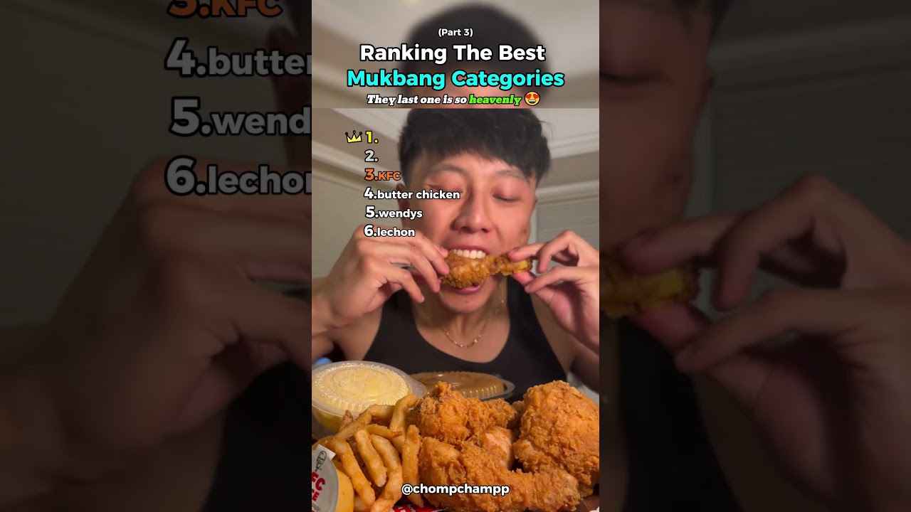 Ranking The Best Mukbang Categories (Part 3) 😋🍗
