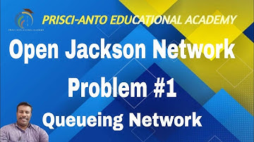 This video is based on the title ####An Open Jackson network####Queueing network# ###Part-B####