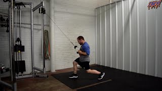 Famous Split Stance High Cable Row - THIRSTgym.com Wealth