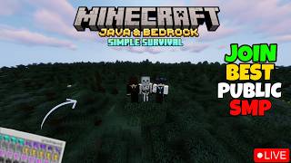 🚀 Best Free Cracked Public Survival SMP Minecraft 1.21 | 24/7 Online | Java + PE | Free To Join 🚀
