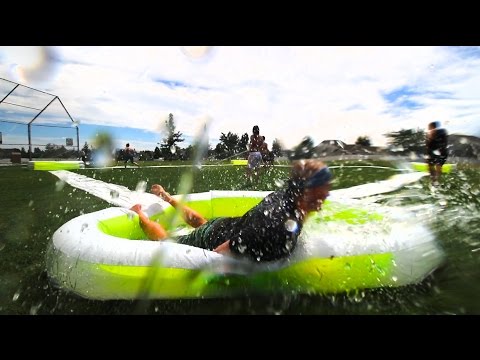 Slip N Slide Kickball Youtube