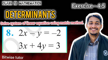 Class 12 Ex 4.5 Q8 Maths | Ex 4.5 class 12 maths q8 | Question 8 exercise 4.5 Class 12