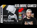 How To ADD MORE GAMES to Playstation Classic! | RGT 85