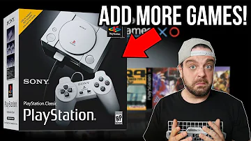 Can you add games to PlayStation Classic?