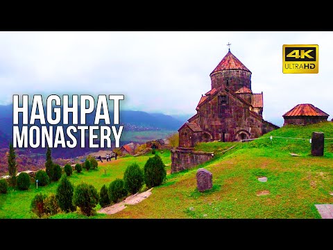 Haghpat Monastery Complex, Alaverdi, Lori Province, Armenia, November 2021. 4K 60fps