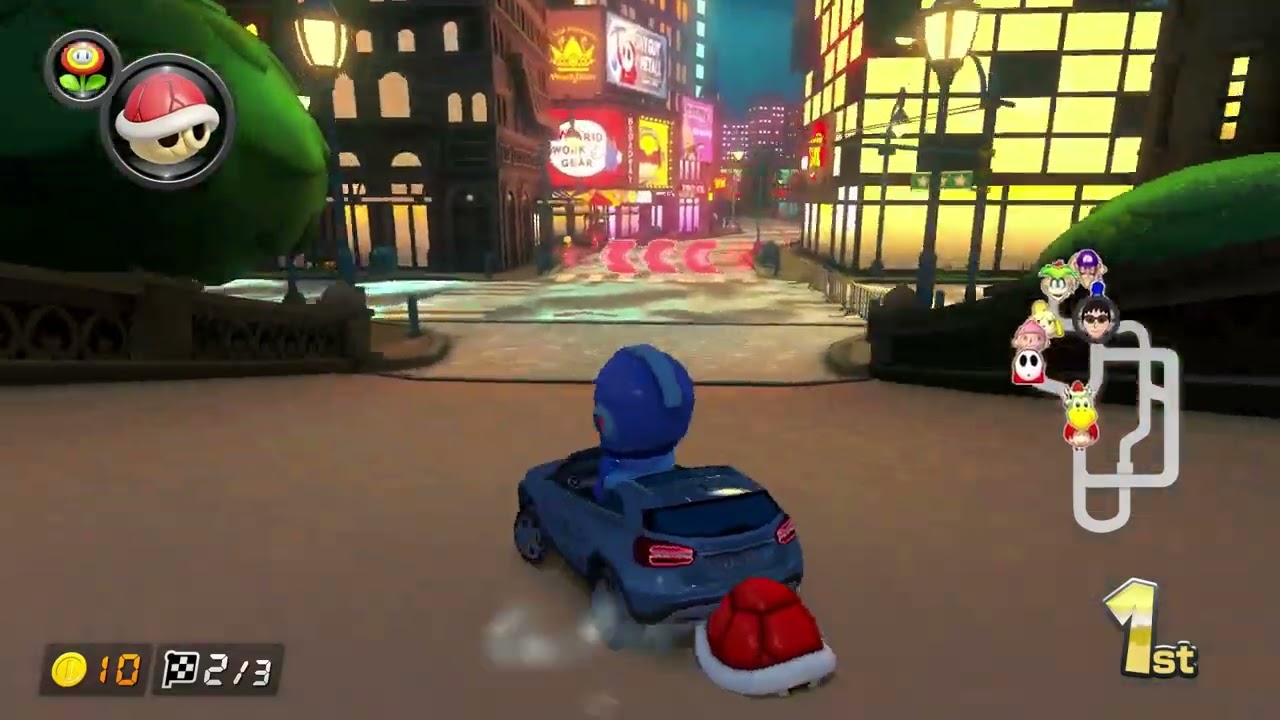 Mario Kart 8 Deluxe: Tour New York Minute [1080 HD]