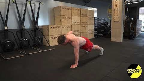 Body Weight Renegade Row to Push Up