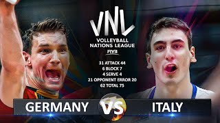 Germany vs Italy | Men&#39;s VNL 2024