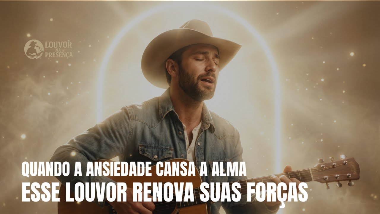 Quando a Ansiedade Cansa a Alma — Esse Louvor Renova Suas Forças | Louvor na Presença